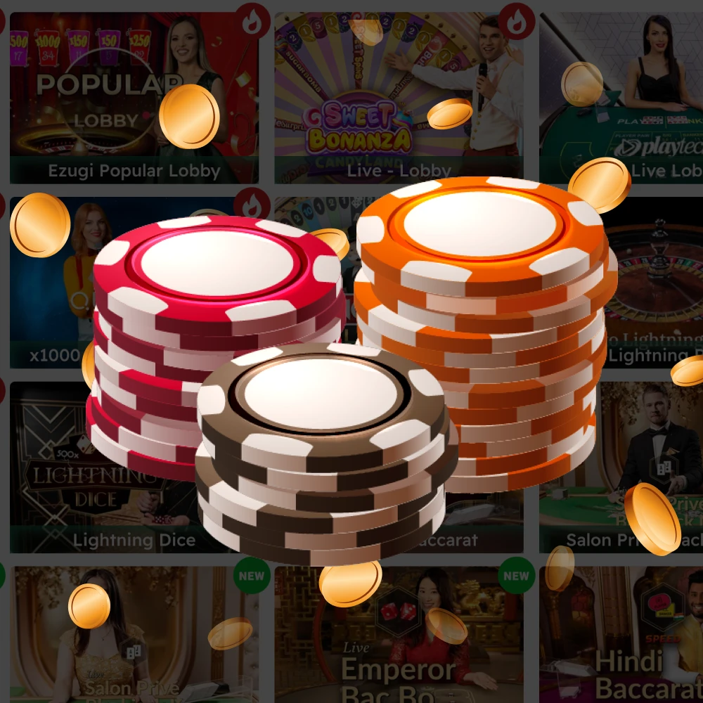 Live casino experience at Krikya in Bangladesh, featuring real dealers and interactive games like blackjack, roulette, and baccarat.