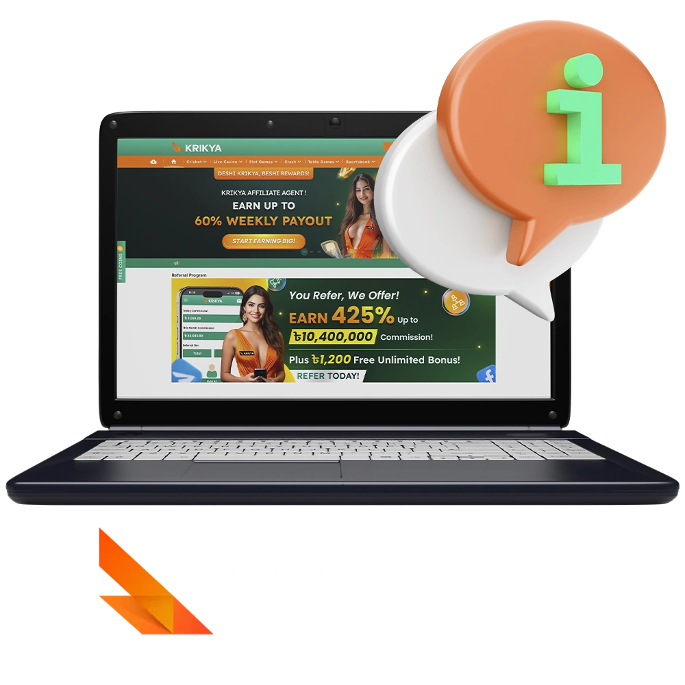 Krikya is a reliable online betting and gambling platform.