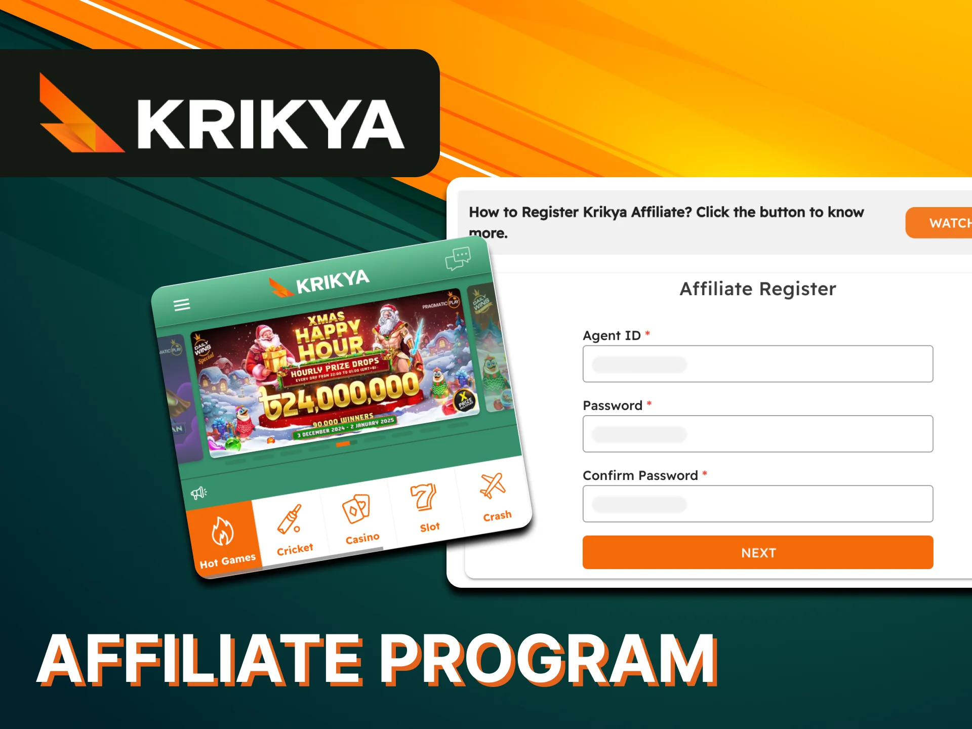 Learn more about the Krikya affiliate program.