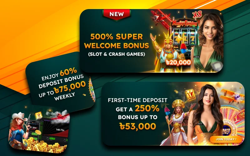 Bonuses for fans of crash games at Krikya.