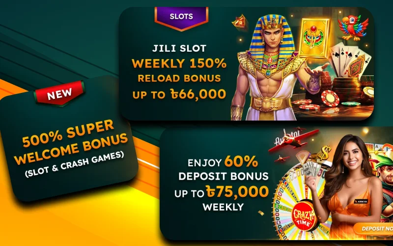 Slots bonuses from Krikya.